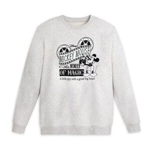 Disney Parks Mickey Mouse the Wonder of Magic Sweatshirt L